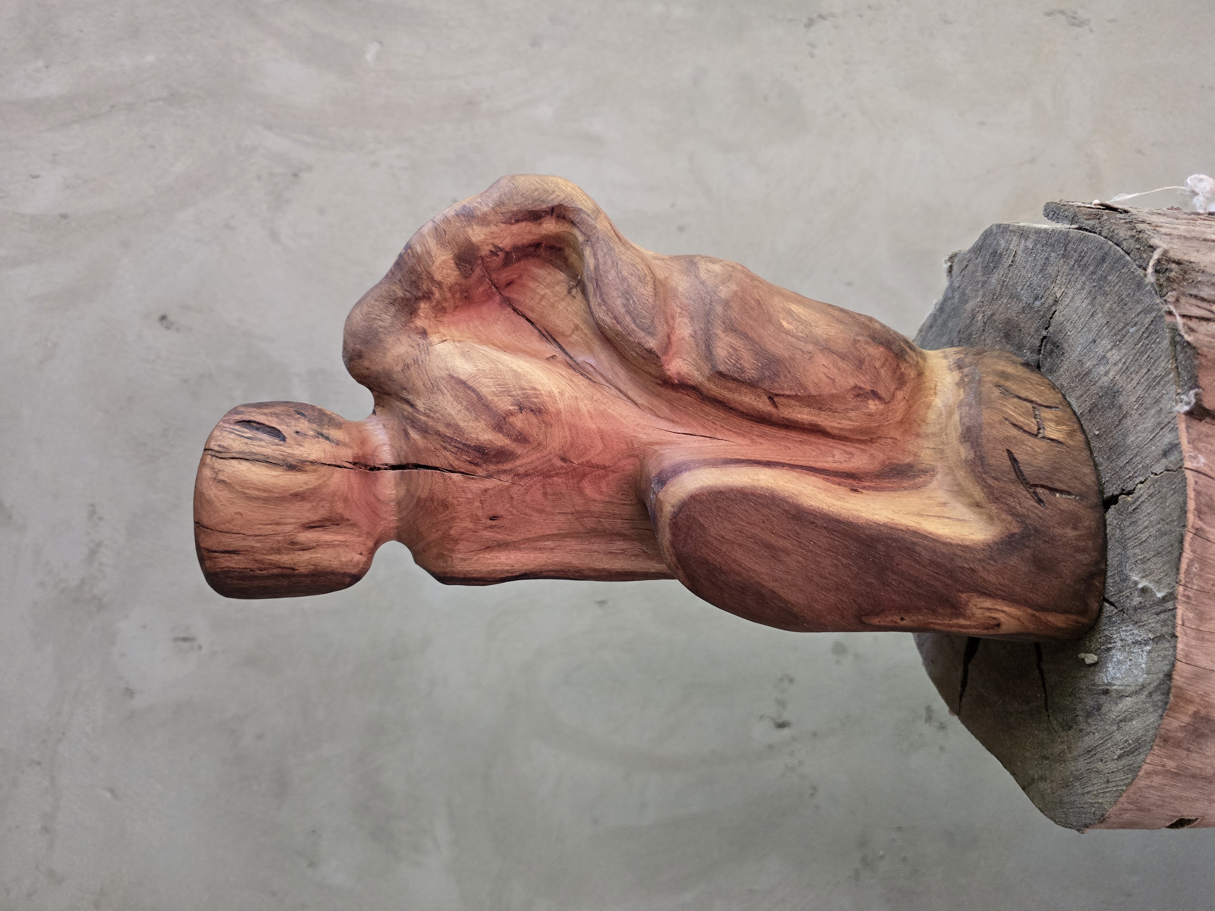 La-Cosechera - Escultura em eucalipto